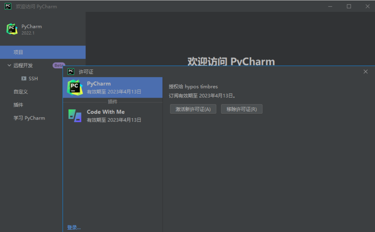 JetBrains PyCharm 2022.1.0_Professional激活版+中文语言包-木风软件站